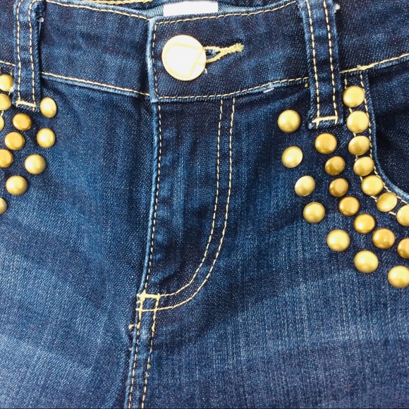Cache Pretty Studded BootCut Jeans Size (4) - Picture 7 of 9